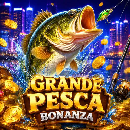 Slot Big Bass Bonanza com tema de pescaria e peixes dourados