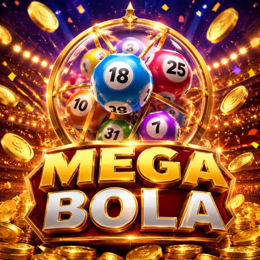 Game show Mega Ball ao vivo com 40 bolas numeradas e cartelas de bingo