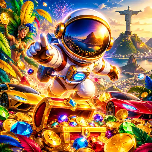 Miniatura do Space XY com nave em trajetória crescente