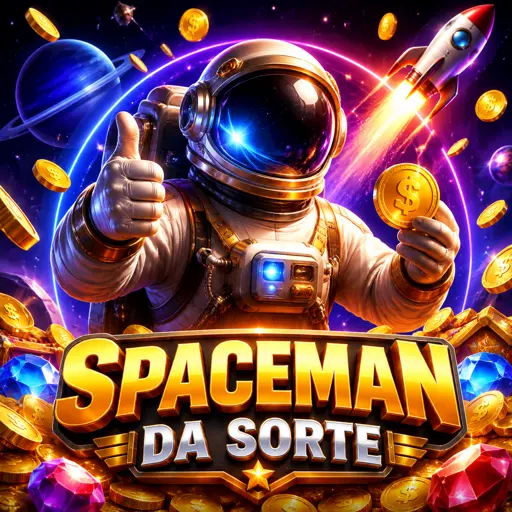 Astronauta do Spaceman subindo com o multiplicador em 2,20x na tela do jogo