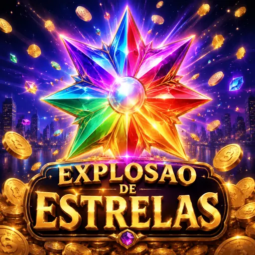Slot Starburst com joias brilhantes em fundo espacial